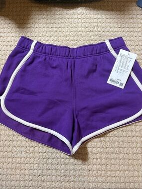 lululemon Scuba MR Oversized Short with Trim - Purple